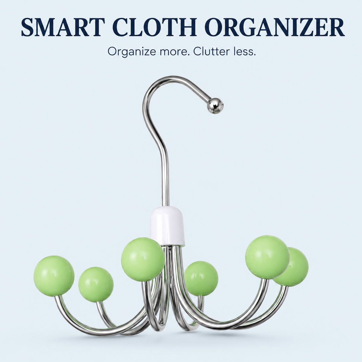 Umbrella Shape Cloth Hooks Organizer