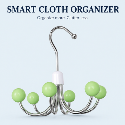 Umbrella Shape Cloth Hooks Organizer