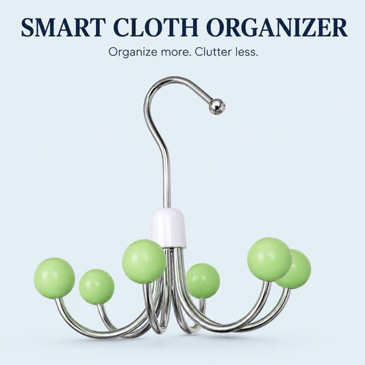 Umbrella Shape Cloth Hooks Organizer