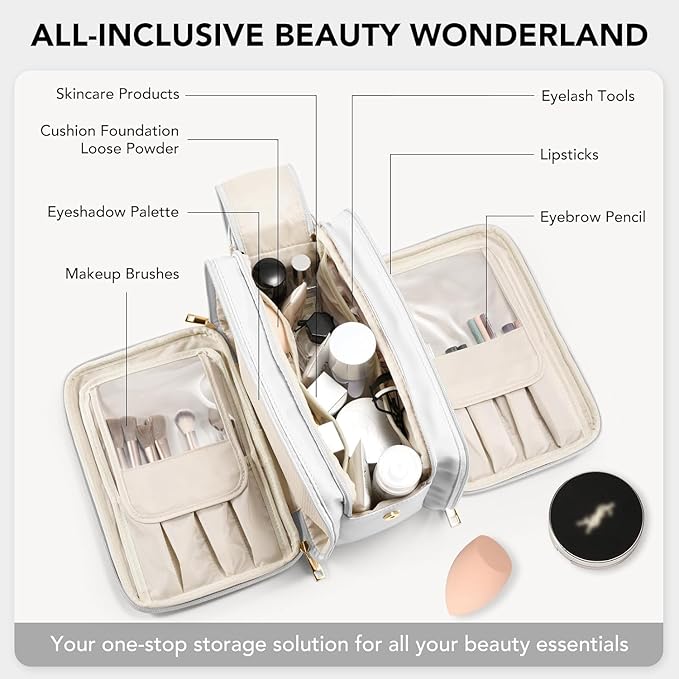 Luxury Makeup Organizer Travel Bag