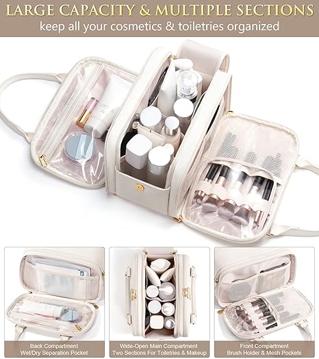 Luxury Makeup Organizer Travel Bag