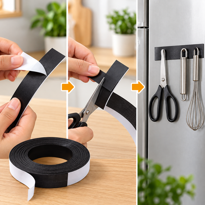 All-Purpose Self-Adhesive Magnetic Tape