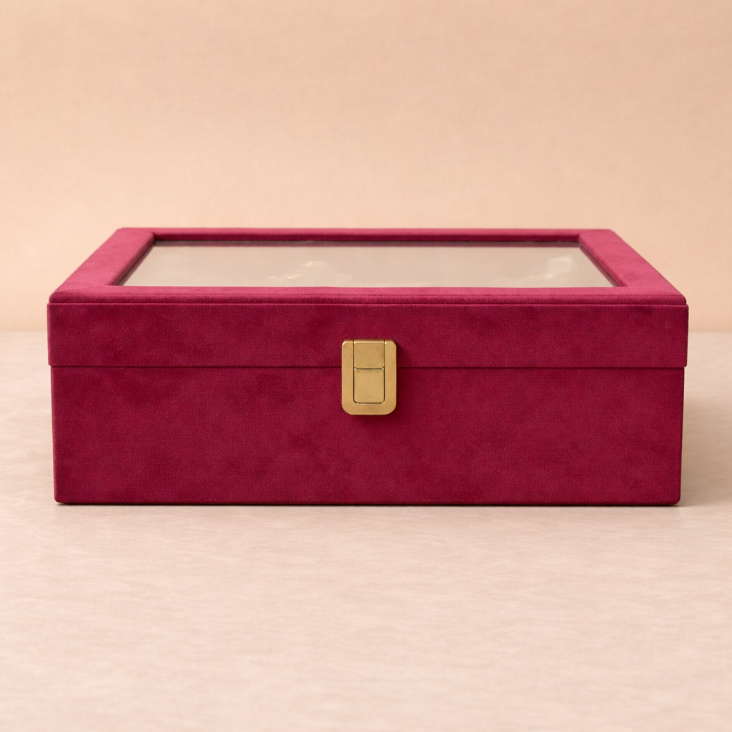 Premium Luxury Bangle Organizer Case ( Free 1 Gifts )