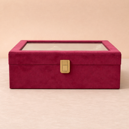 Premium Luxury Bangle Organizer Case ( Free 1 Gifts )