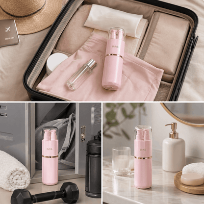 Premium 6-in-1 Travel Toiletry Dispenser