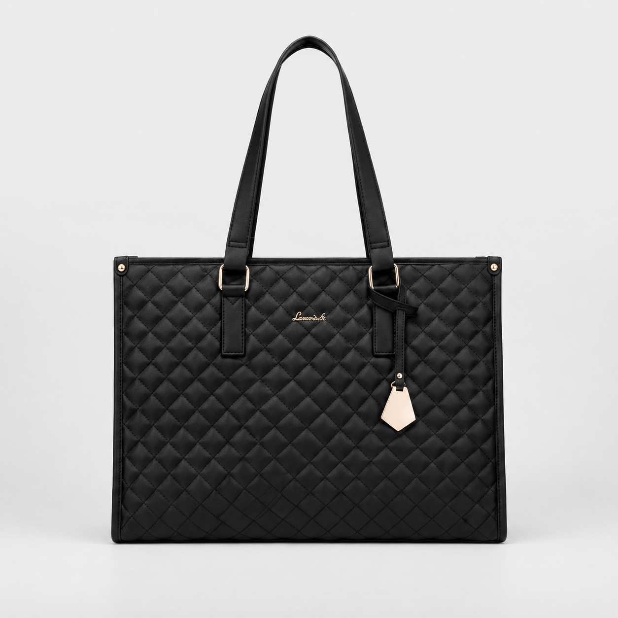 2-in-1 Women's Tote Bag - Laptop + Lunch, One Elegant Bag