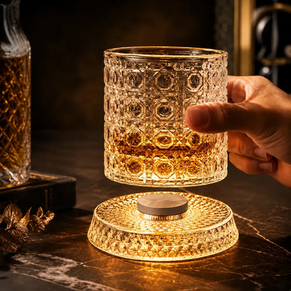 Luxury Rotating Whiskey Glass