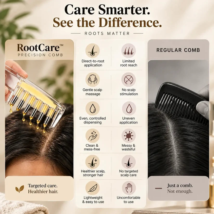 Scalp Oil Applicator Comb
