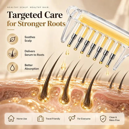 Scalp Oil Applicator Comb