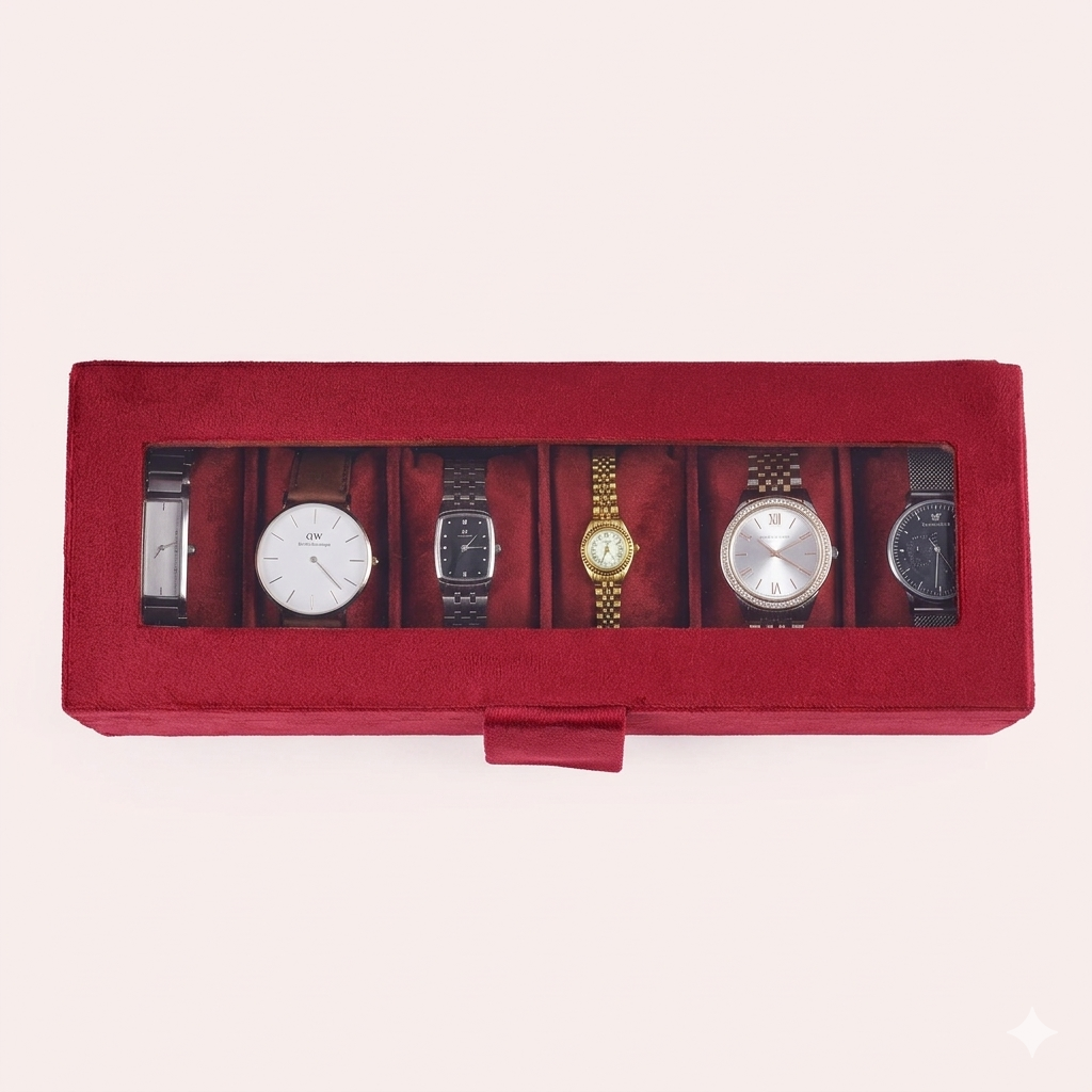 Premium Velvet Watches Box