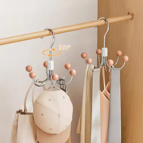 Umbrella Shape Cloth Hooks Organizer
