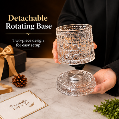 Luxury Rotating Whiskey Glass