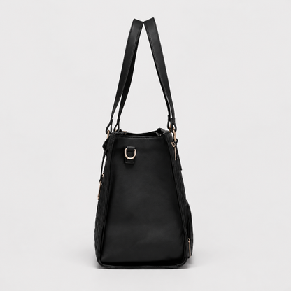 2-in-1 Women's Tote Bag - Laptop + Lunch, One Elegant Bag