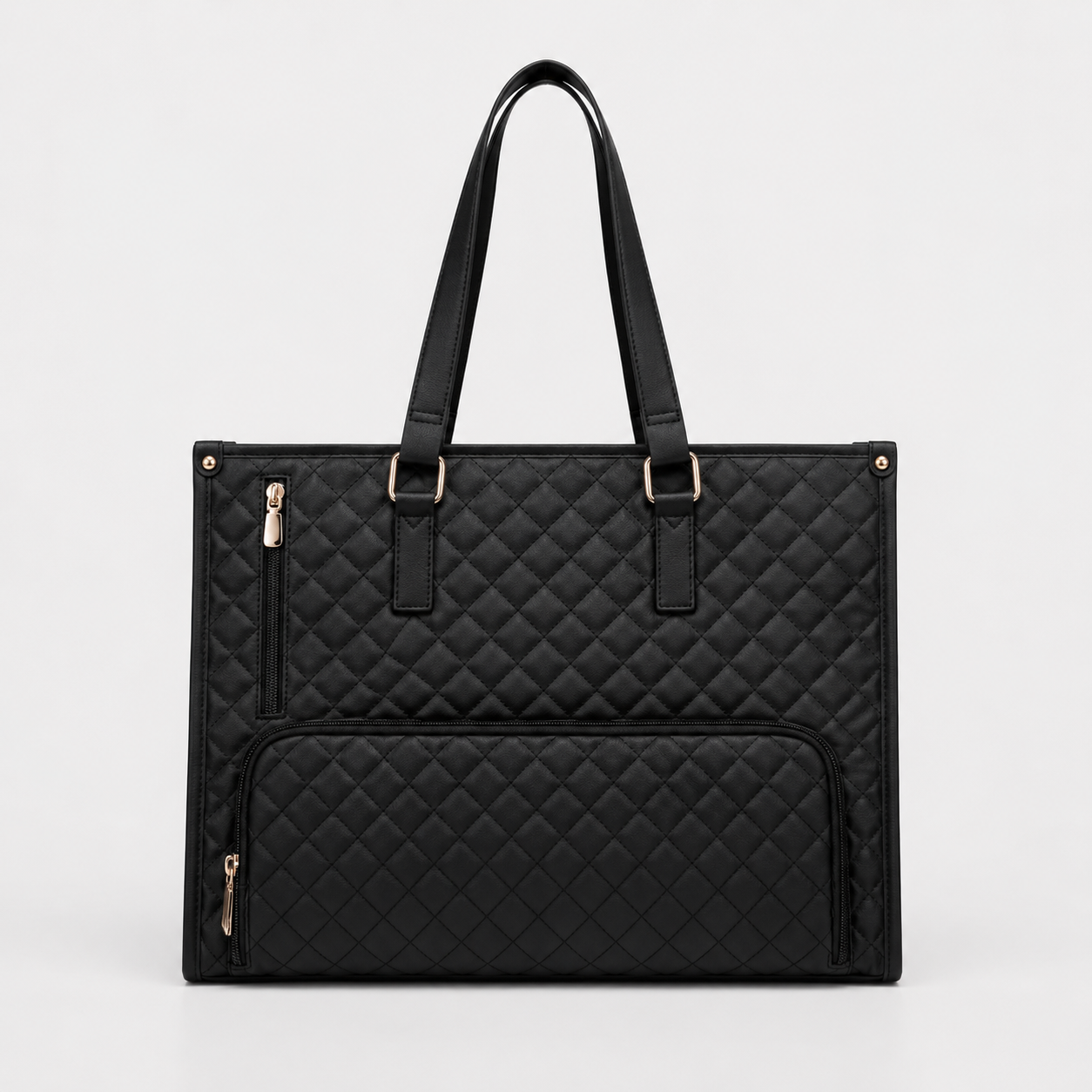 2-in-1 Women's Tote Bag - Laptop + Lunch, One Elegant Bag